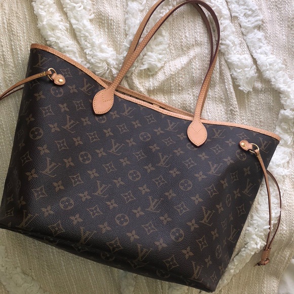 Louis Vuitton Handbags - authentic louis vuitton neverfull mm